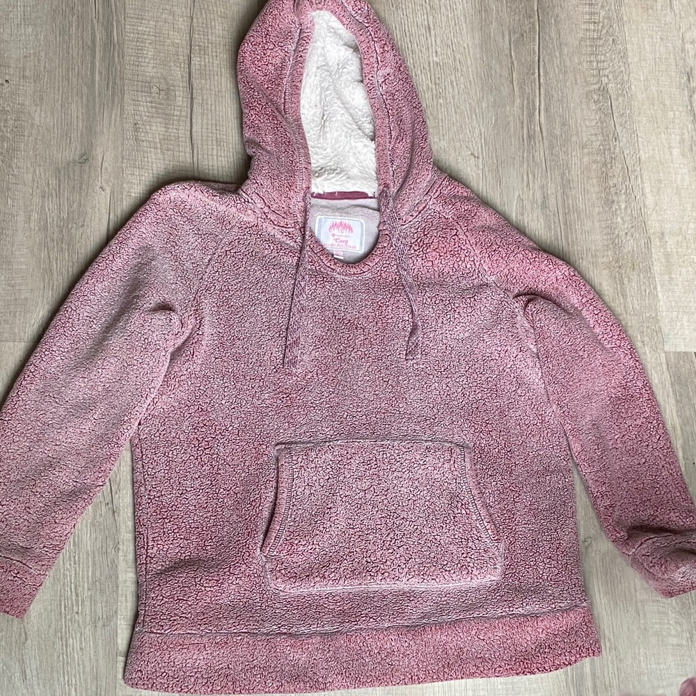 Member's Mark Women's Pink Cozy Plush Pullover Hoodie